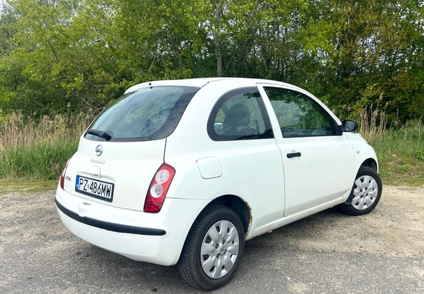 Nissan Micra cena 5000 przebieg: 152000, rok produkcji 2005 z Poznań małe 16